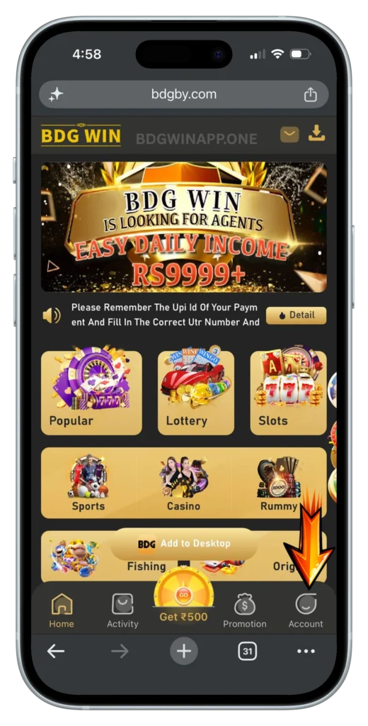 BDG-WIN-ACCOUNT